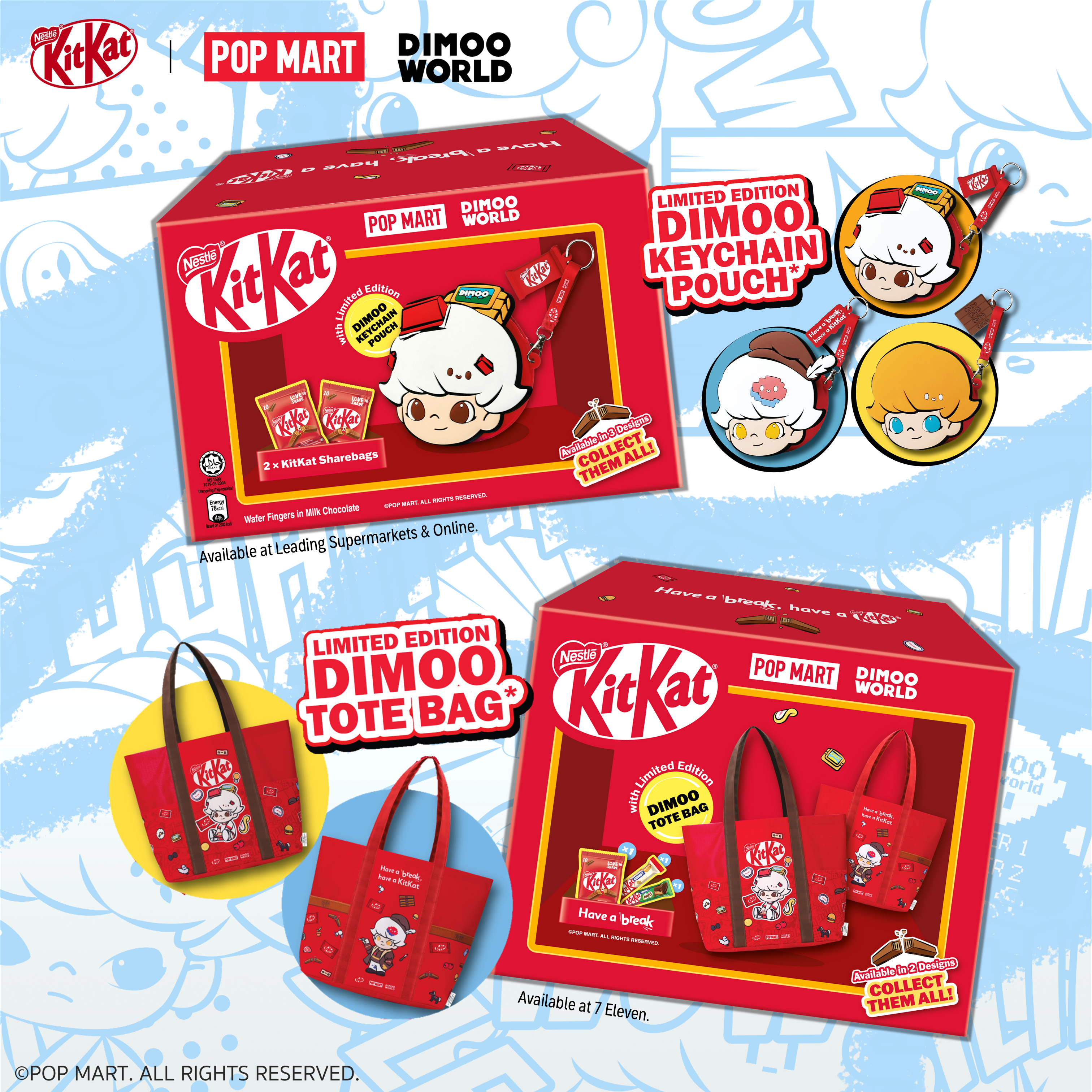 KITKAT x POP MART BLIND BOXES