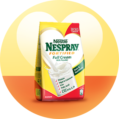 NESPRAY Fortified Full Cream Milk