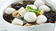 Button Mushrooms with Fish Balls and Seaweed Soup
