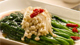 Braised Watercress and Enoki Mushrooms