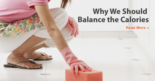 Why we should balance the calories