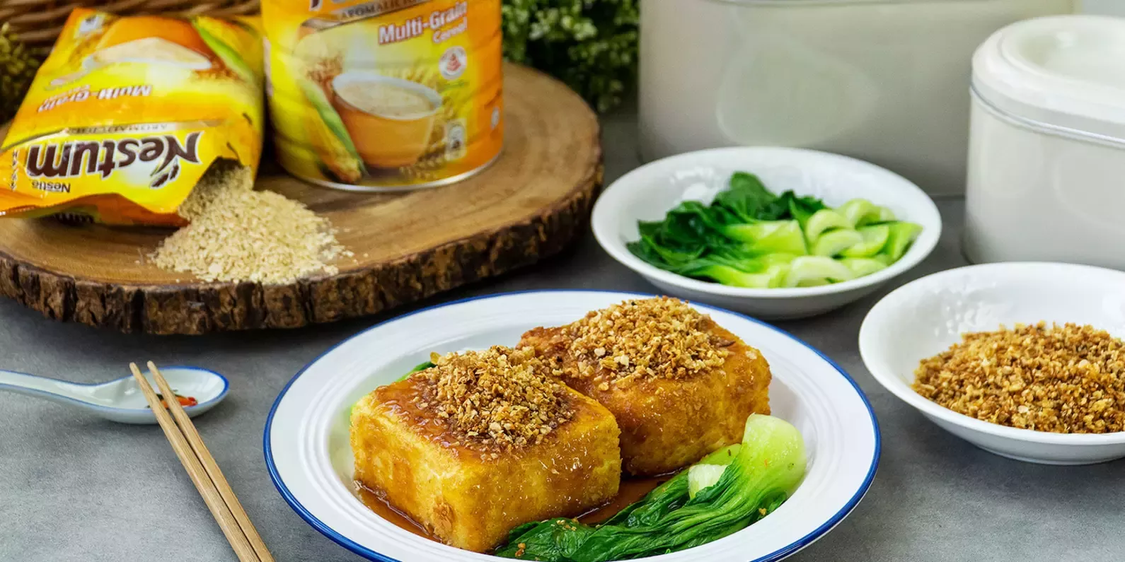 Cereal Chai Poh Tofu